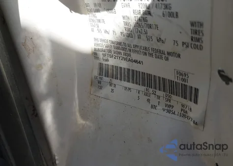 2009 Ford F-250 Xl/Xlt from USA, damaged, VIN 1FTSF21Y29EA04641